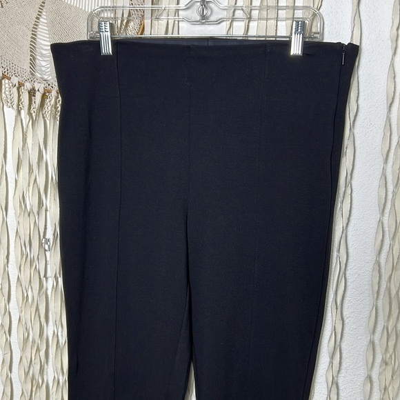 Athleta Black Siena Flare Leg Athliesure Pants Size 14Tall - Picture 2 of 11